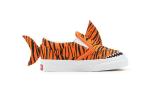 Сандалии Vans Slip-On V Toddler 'Tiger Shark' - фото 2