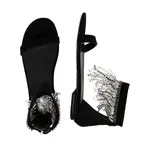 Кожаные сандалии alix Pinko, черный - фото 3