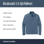 Port Authority Breakwater 1/4-Zip Pullover - фото 5
