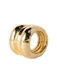 Серебряное кольцо Stack Parts of Four, золотой - фото 2