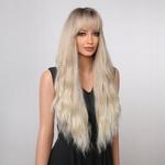 Блондинка Ombre Wave Wig Женские парики, как натуральные, inna - фото 6