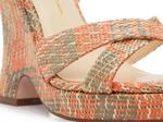 Сандалии Jessica Simpson Onawa Sandal, Orange/Olive Green/Beige Raffia - фото 8