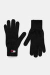 Хлопковые перчатки Tommy Jeans, черный - фото