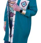 Платье Dutton Duster в зеленом цвете Rowdy Crowd - фото 3