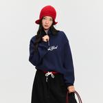 Свитшот женский Kirsh, темно-синий - фото 9