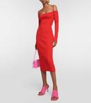 Платье миди La Robe Sierra JACQUEMUS, красный - фото 2