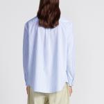 Рубашка мужская синяя Dior, синий - фото 4