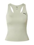 Спортивный топ PUMA Tad Essentials, оливковый - фото