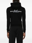 Balenciaga худи Activewear на молнии, черный - фото 5