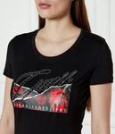 Футболка розы Regular fit Guess Jeans, черный - фото 4