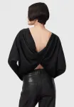 Джемпер-Накидка джулианы Allsaints, Black - фото 3
