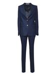 Однобортный костюм Tagliatore, синий - фото