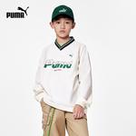 Детский свитшот PUMA, Ecru 10301 - фото 2