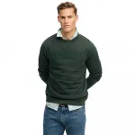 Толстовка Superdry Vintage Athletic Tonal, зеленый - фото