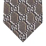 Шелковый галстук Men's Light Umber GUCCI - фото 2