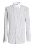 Полосатая рубашка с длинными рукавами DOLCE & GABBANA, белый - фото
