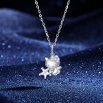 TIDECOLOR Серебряное колье S925 Sterling Silver для женщин - фото 13