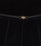 Бархатное платье medusa '95 Versace, синий - фото 2