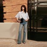 ELLE Рубашка Women's Stripes Lapel Moderate - фото 5