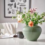 Ваза Ikea Pelarbjörk, 20 см, серо-зеленый - фото 3