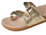 Туфли VIONIC Carmela Thong Sandals, Gold Leather - фото 6