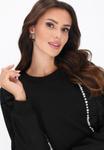 Толстовка faina Sweatshirt, Black - фото 4