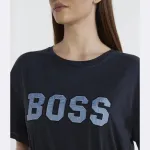 Футболка свободного кроя Boss, синий - фото 3