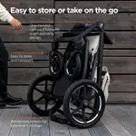 Городской прогулочный 4-колесный Thule, Black - фото 12