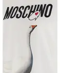 Футболка с вышитым логотипом Moschino, белый - фото 4