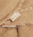 Искусственные замшевые варежки с овчиной Il Gufo, Beaver Brown - фото 2