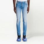 Прямые джинсы BALMAIN, синий - фото 5