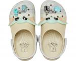 Шлепанцы Crocs Kids Classic Star Wars Clogs, цвет Bone/Grogu - фото 2