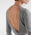 Свитер Le Pull Rica из смесовой шерсти Jacquemus, серый - фото 5