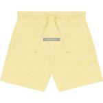 Детские спортивные шорты Fear of God Essentials, цвет Лимонад - фото