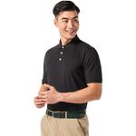 Футболка поло мужская черная DECATHLON - фото 4