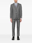 Canali костюм в клетку, серый - фото 2