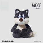 XINGBA Плюшевая игрушка Curious Grey Wolf Dolls высота 40cm - фото 7
