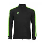 Куртка унисекс Kelme Global, черный/флуоресцентный желтый - фото 2