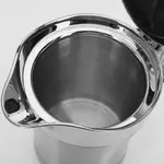 Кувшин для отделения жира WESTMARK, пластик из нержавеющей стали, (набор, 3 шт.), бытовой набор, 1 кувшин для отделения жира, 1 ножницы для птицы, 1 термосоусник Объем 1 л, серебристый/черный - фото 6