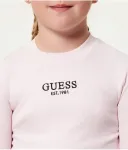 Блуза cropped fit Guess, пудрово-розовый - фото 4