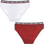Трусы Levi's Kids (2 шт.), для ДЕВОЧЕК, красный - фото 2