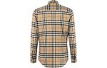 Рубашка in cotton with vintage check pattern Burberry, бежевый - фото 2