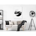 Фреска Artgeist Mountain Landscape, черно-белый - фото 2