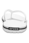 Шлепанцы из кожи крокодила Crocs, белый - фото 3