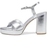 Туфли Stuart Weitzman Dayna Platform Sandal, серебряный - фото 4