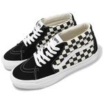Vans Sk8 Mid Reissue 83 Lx 'Checkerboard Black' Чёрно-белый - фото 3
