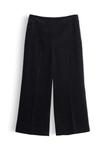 Брюки OPUS HIGH RISE CROPPED WIDE FIT CORD, Black - фото 7