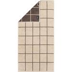 Полотенца park check 6226 Cawoe, бежевый - фото