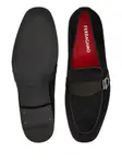 Бархатные лоферы Ferragamo, черный - фото 5