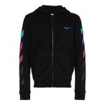 Толстовка gradient arrows sketch mens long sleeve sweater Off-White, черный - фото